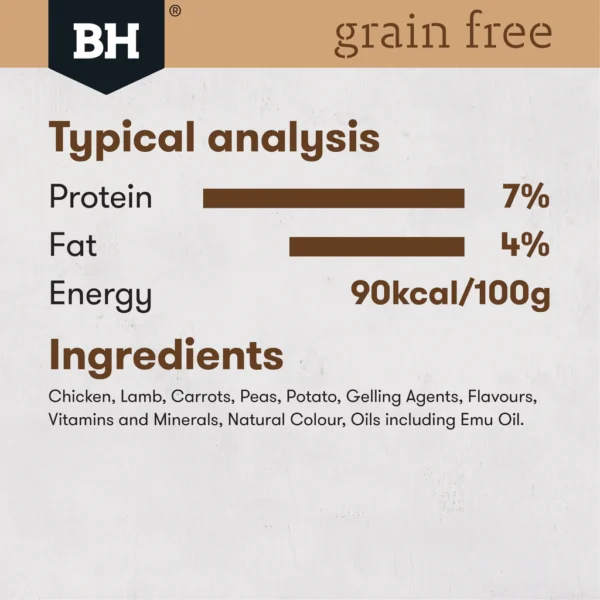 black hawk adult grain free chicken wet dog food
