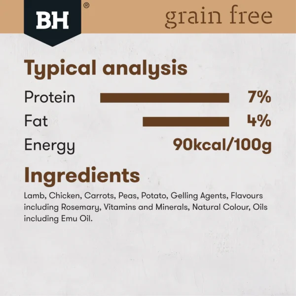 black hawk adult grain free lamb wet dog food