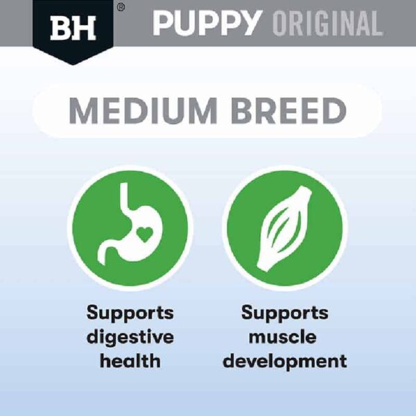 black hawk dog food puppy medium breed – chicken and rice 03kg