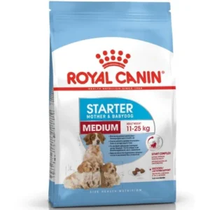 royal canin medium starter 4kg mother and puppy